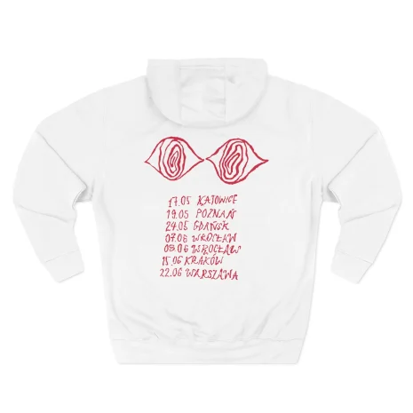 Taco-Hemingway-1-800-tour-Three-Panel-Fleece-Hoodie-2 Bluza Taco Hemingway Taco Tour Nadruk Graficzny