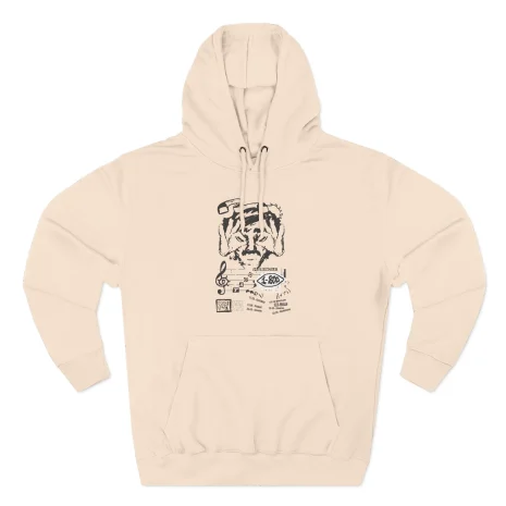 Taco-Hemingway-1-800-tour-Three-Panel-Fleece-Hoodie-3 Bluza Taco Hemingway Szkic Abstrakcyjny