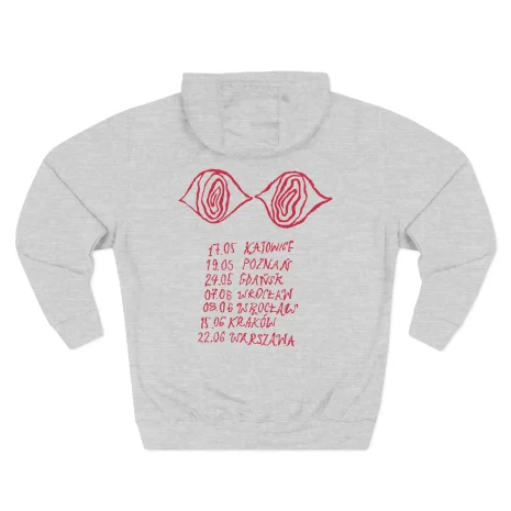 Taco-Hemingway-1-800-tour-Three-Panel-Fleece-Hoodie-4 Bluza Taco Hemingway Taco Tour Nadruk Graficzny