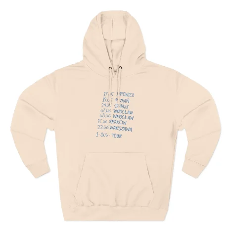 Taco-Hemingway-1-800-tour-Three-Panel-Fleece-Hoodie-5 Bluza Taco Hemingway 1-800-Tour — Nadruk Graficzny