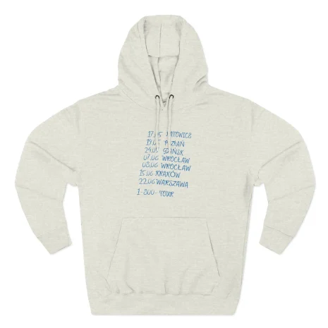 Taco-Hemingway-1-800-tour-Three-Panel-Fleece-Hoodie-7 Bluza Taco Hemingway 1-800-Tour — Nadruk Graficzny