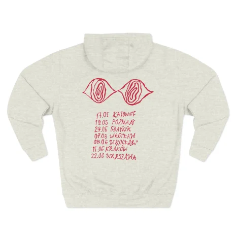 Taco-Hemingway-1-800-tour-Three-Panel-Fleece-Hoodie-8 Bluza Taco Hemingway Taco Tour Nadruk Graficzny