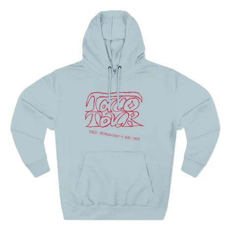 Taco-Hemingway-1-800-tour-Three-Panel-Fleece-Hoodie-9 Bluza Taco Hemingway Taco Tour Nadruk Graficzny