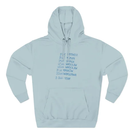 Taco-Hemingway-1-800-tour-Three-Panel-Fleece-Hoodie-9 Bluza Taco Hemingway 1-800-Tour — Nadruk Graficzny