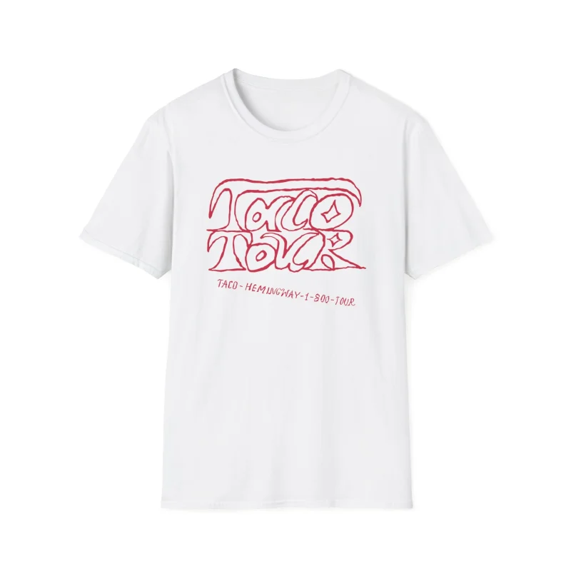 Koszulka Taco Hemingway Taco Tour Nadruk Graficzny