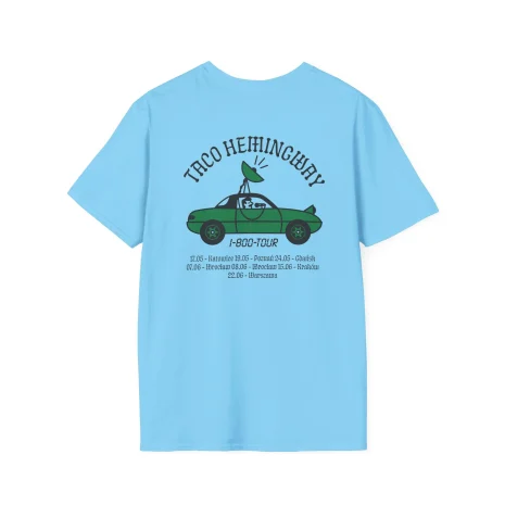 Taco-Hemingway-1-800-tour-Unisex-Softstyle-T-Shirt-10 Koszulka Taco Hemingway 1-800-Tour Cassette Graphic