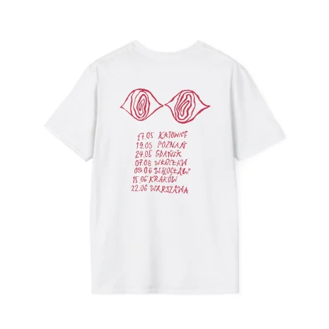 Taco-Hemingway-1-800-tour-Unisex-Softstyle-T-Shirt-2 Koszulka Taco Hemingway Taco Tour Nadruk Graficzny