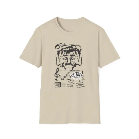 Taco-Hemingway-1-800-tour-Unisex-Softstyle-T-Shirt-3 Koszulka Taco Hemingway 1-800-Tour Nadruk w Stylu Szkicu