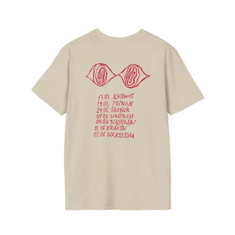 Taco-Hemingway-1-800-tour-Unisex-Softstyle-T-Shirt-4 Koszulka Taco Hemingway Taco Tour Nadruk Graficzny