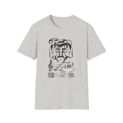 Taco-Hemingway-1-800-tour-Unisex-Softstyle-T-Shirt-5 Koszulka Taco Hemingway 1-800-Tour Nadruk w Stylu Szkicu