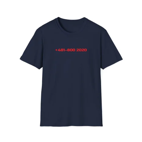 Taco-Hemingway-1-800-tour-Unisex-Softstyle-T-Shirt-7 Koszulka Taco Hemingway 1-800-Tour Numer Telefonu