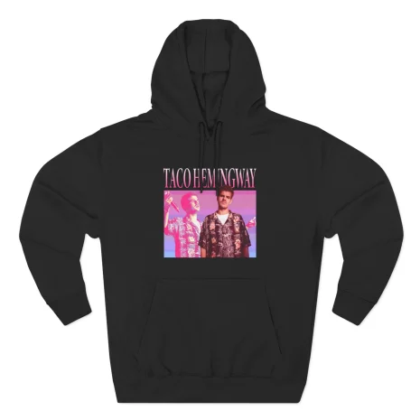 Taco-Hemingway-Three-Panel-Fleece-Hoodie-1 Bluza Taco Hemingway Retro — Zdjęcie