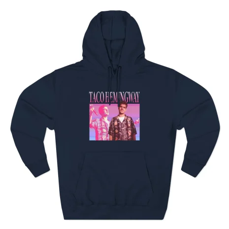 Taco-Hemingway-Three-Panel-Fleece-Hoodie-5 Bluza Taco Hemingway Retro — Zdjęcie