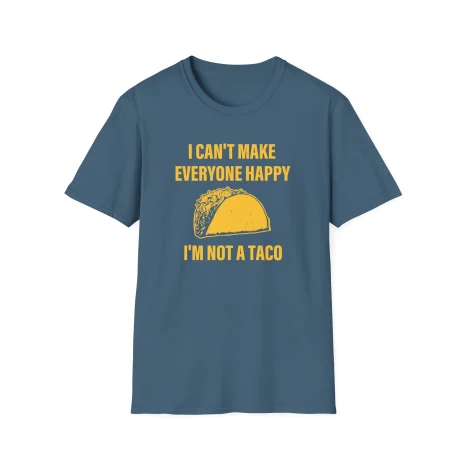 Taco-Hemingway-Unisex-Softstyle-T-Shirt-11 Koszulka Unisex Taco Hemingway Nie Da Się Zadowolić Wszystkich Graphic