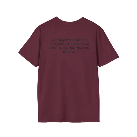 Taco-Hemingway-Warsaw-Triangle-Unisex-Softstyle-T-Shirt-2 Koszulka Unisex Taco Hemingway Trójkąt Warszawski