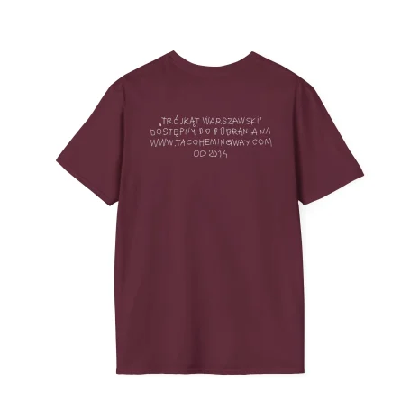 Taco-Hemingway-Warsaw-Triangle-Unisex-Softstyle-T-Shirt-4 Koszulka Taco Hemingway Trójkąt Warszawski — Nadruk Graficzny