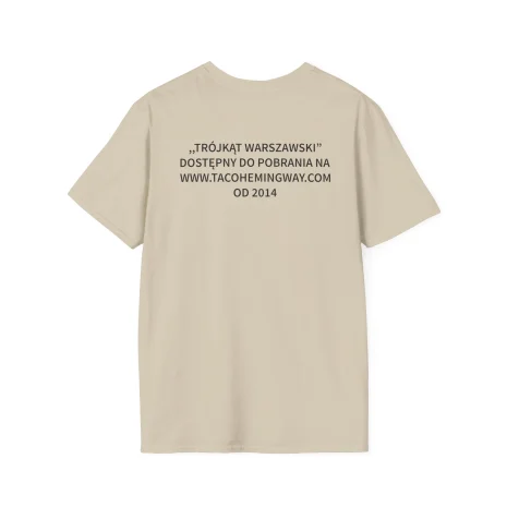 Taco-Hemingway-Warsaw-Triangle-Unisex-Softstyle-T-Shirt-4 Taco Hemingway Warsaw Koszulka Unisex Taco Hemingway Trójkąt Warszawski